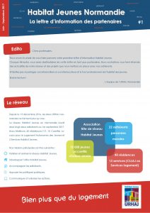 Lettre d'info Habitat Jeunes Normandie